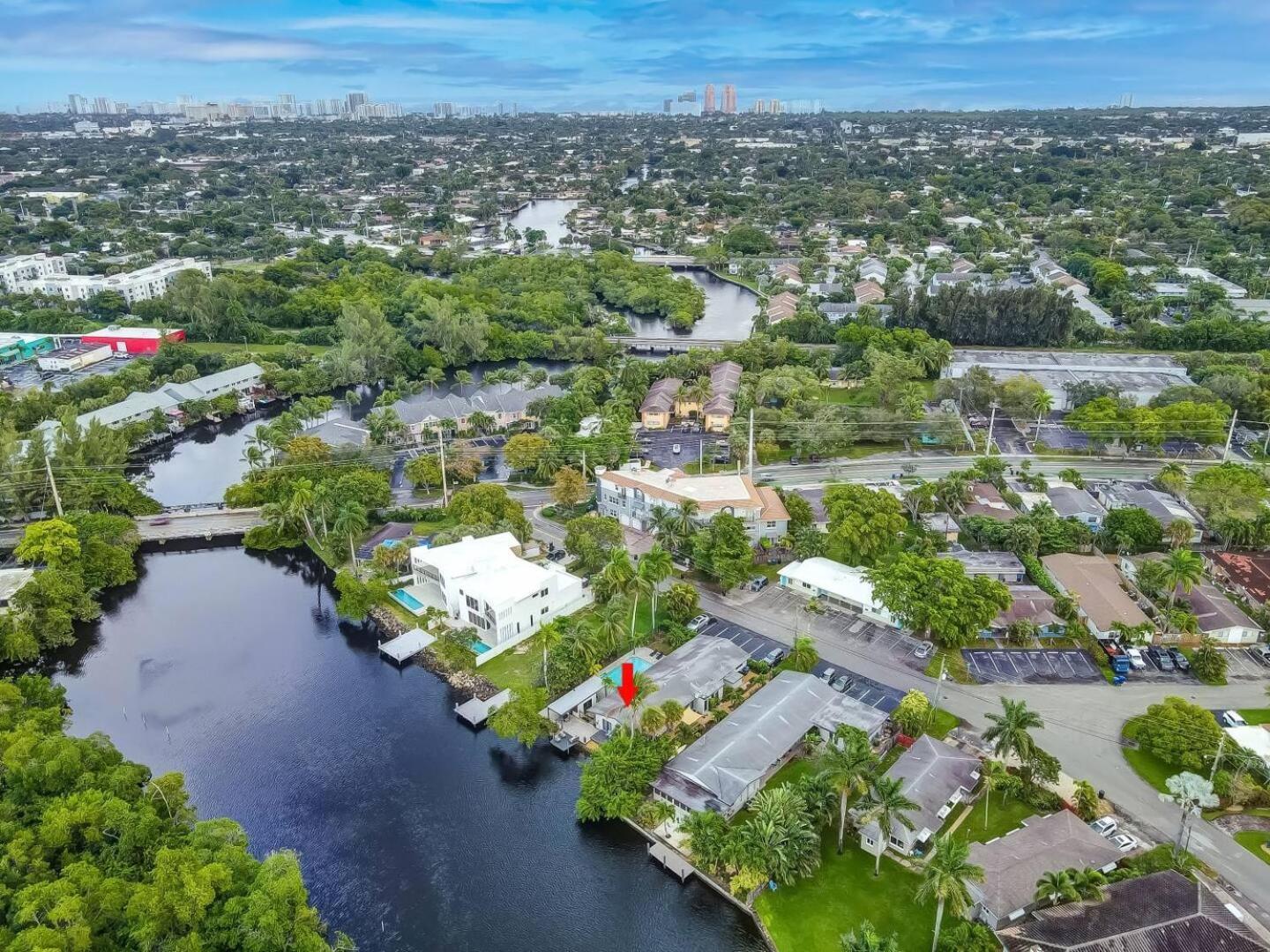 Waterfront Deck Pool Kayak Leilighet Fort Lauderdale Eksteriør bilde