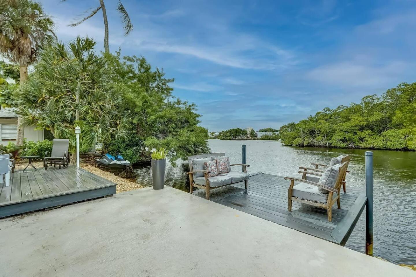 Waterfront Deck Pool Kayak Leilighet Fort Lauderdale Eksteriør bilde